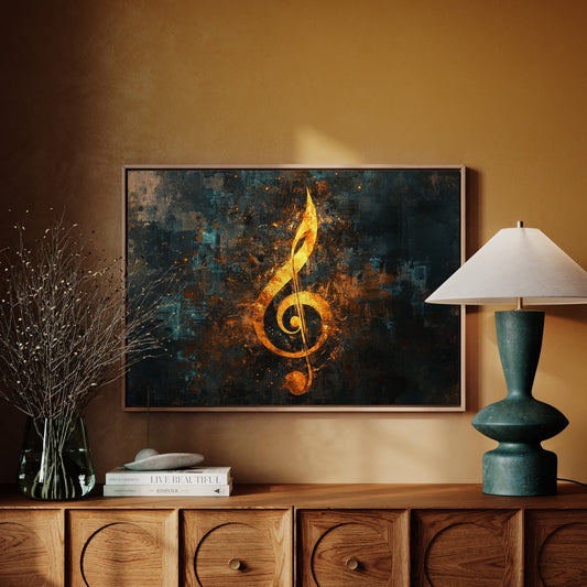 Molten Notes Dance Through Darkness