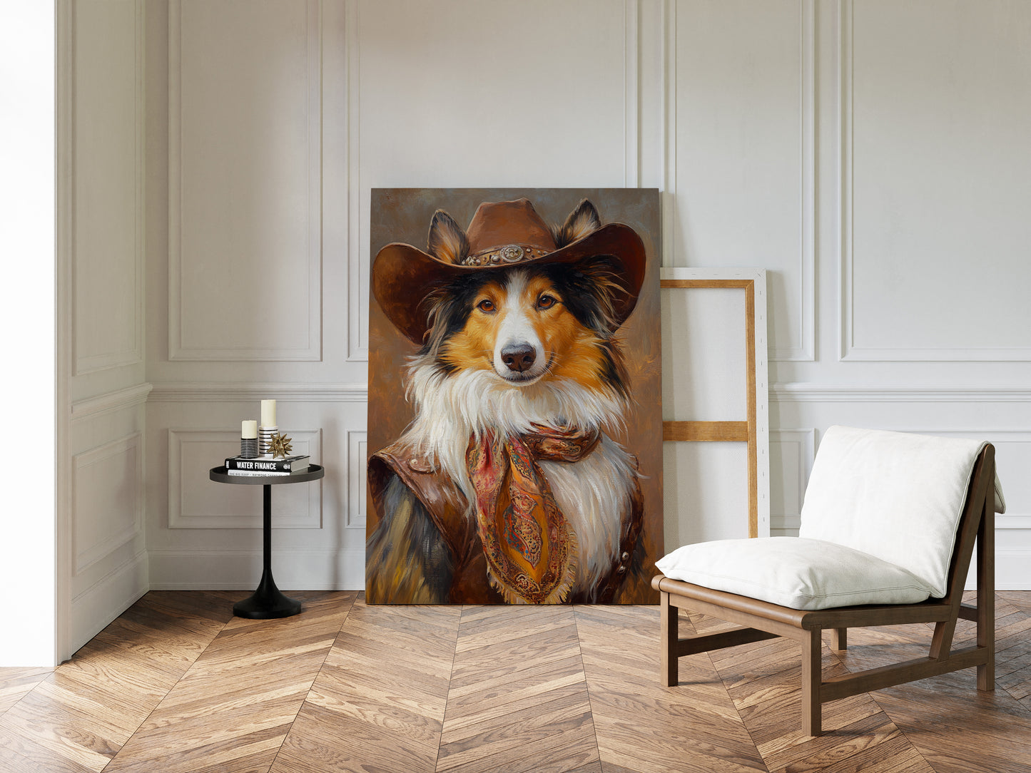 Rough Collie Sunset Wrangler