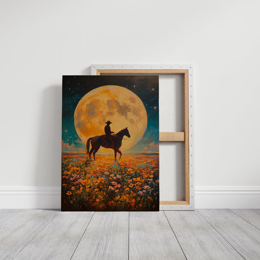 Moonlit Poppies Guide Night Riders