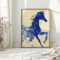 Indigo Stallion Rides The Wind