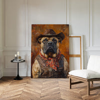 Bullmastiff Sheriff of the High Plains