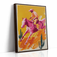 Riding Through Colorful Horizons
