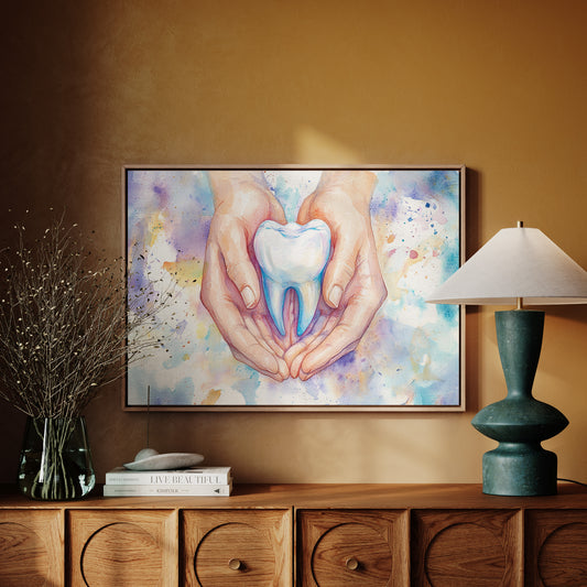 Gentle Hands Hold Healing Light