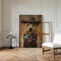 Wheaten Terrier Wild West Deputy