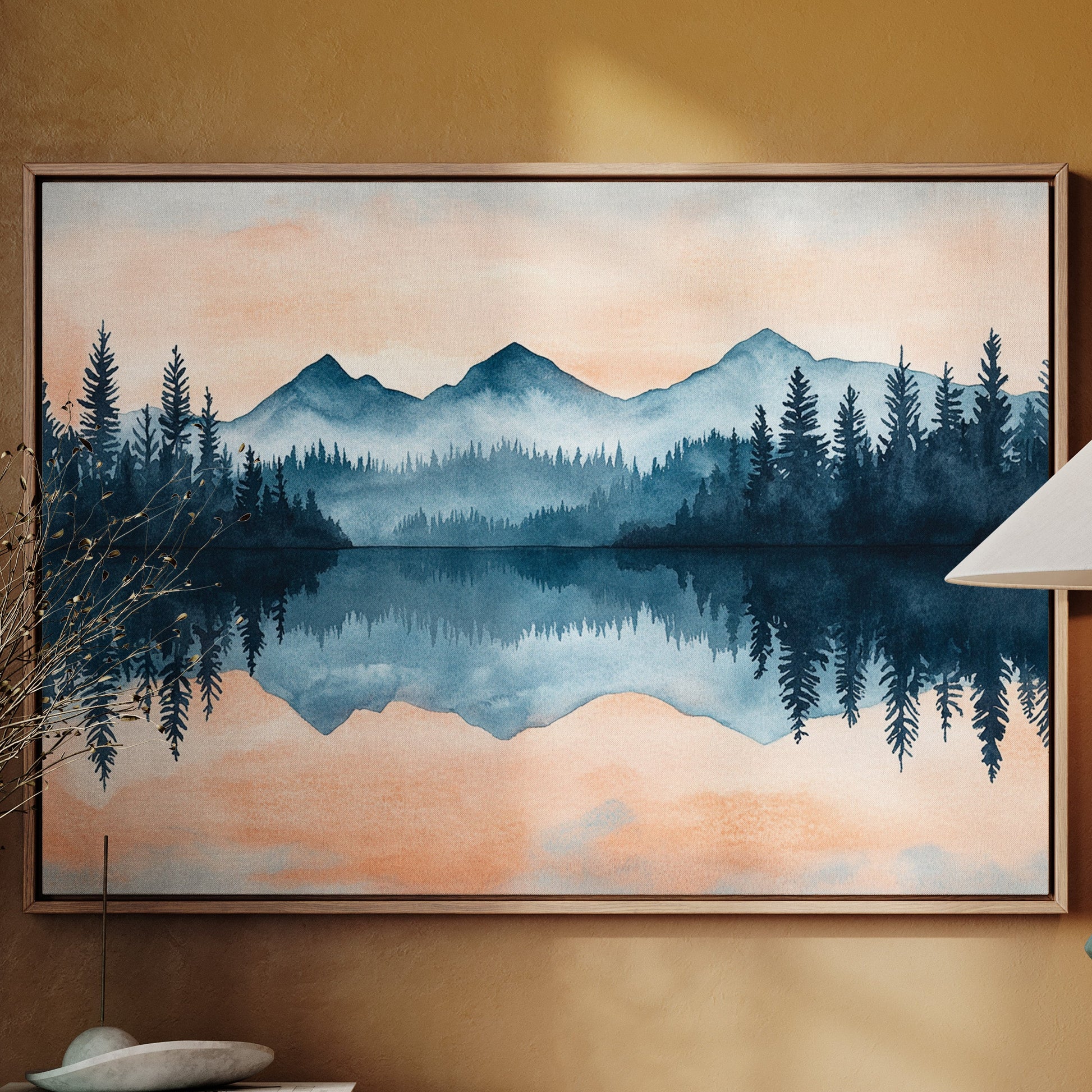 Dawn Mirrors Mountain's Ancient Song