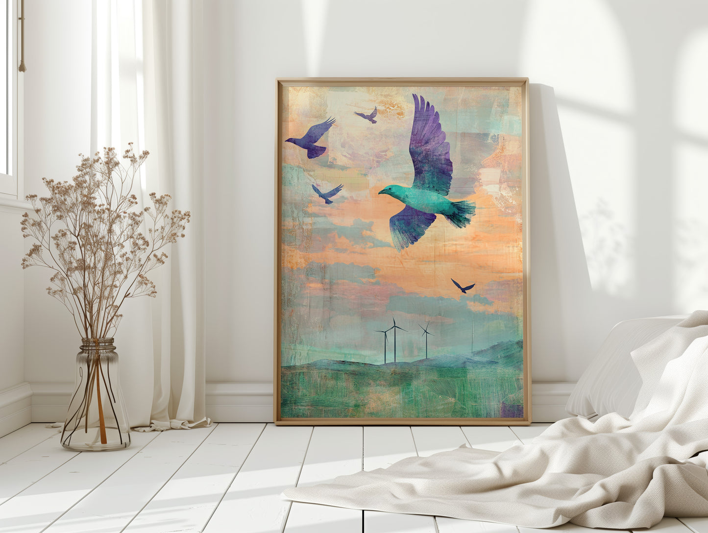 Wind Turbines Call Sacred Wings