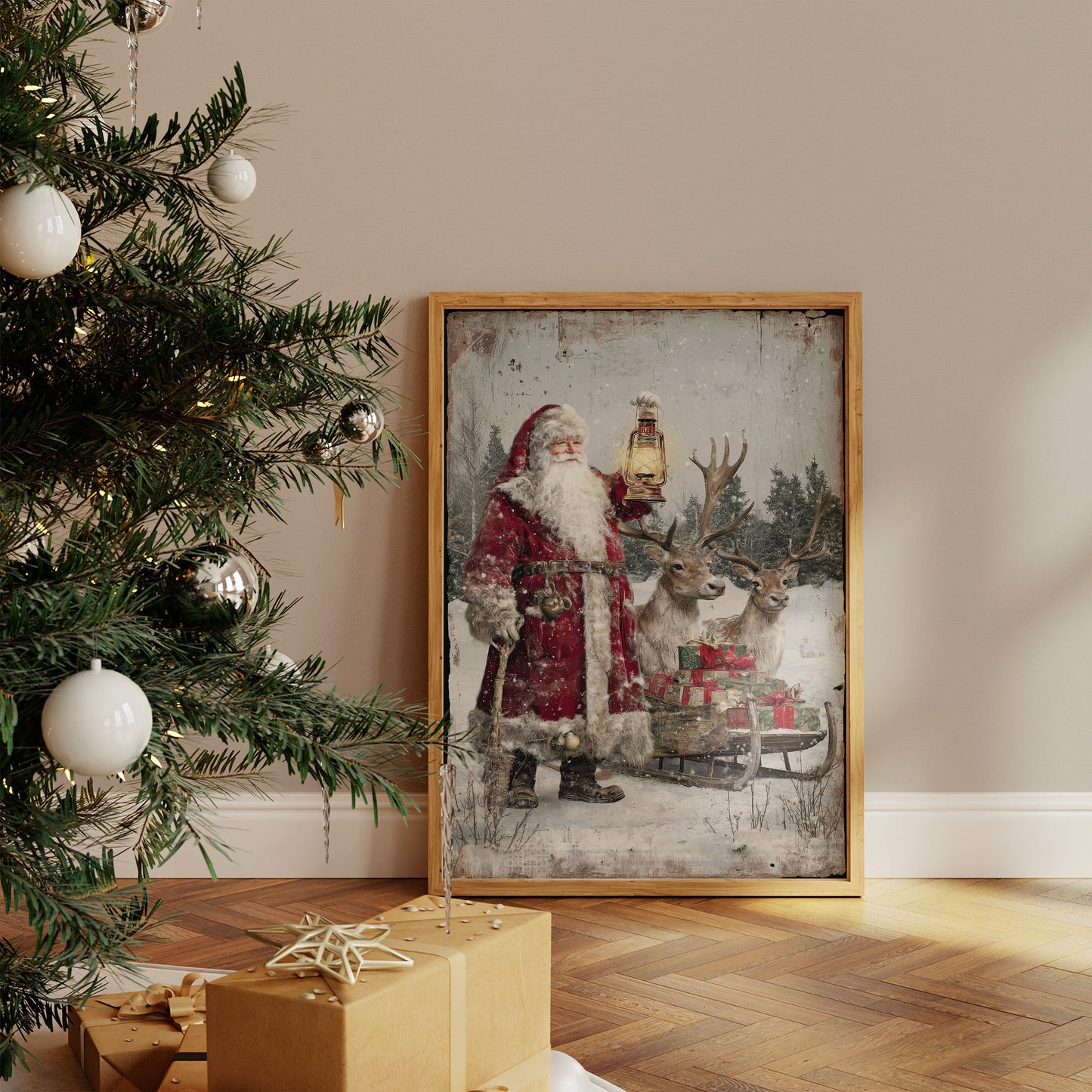 Forest Lantern Lights December Dreams