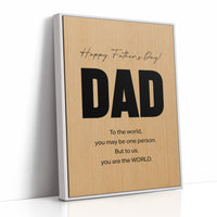 To Us, You Are the World