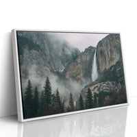 Granite Giants Meet Morning Mist