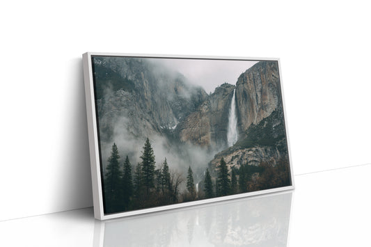 Granite Giants Meet Morning Mist