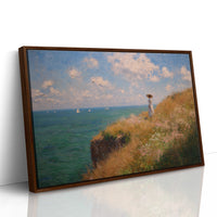 Seaside Reverie on Golden Cliffs
