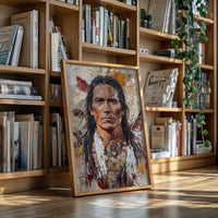 Spirit of the Plains Warrior Portrait