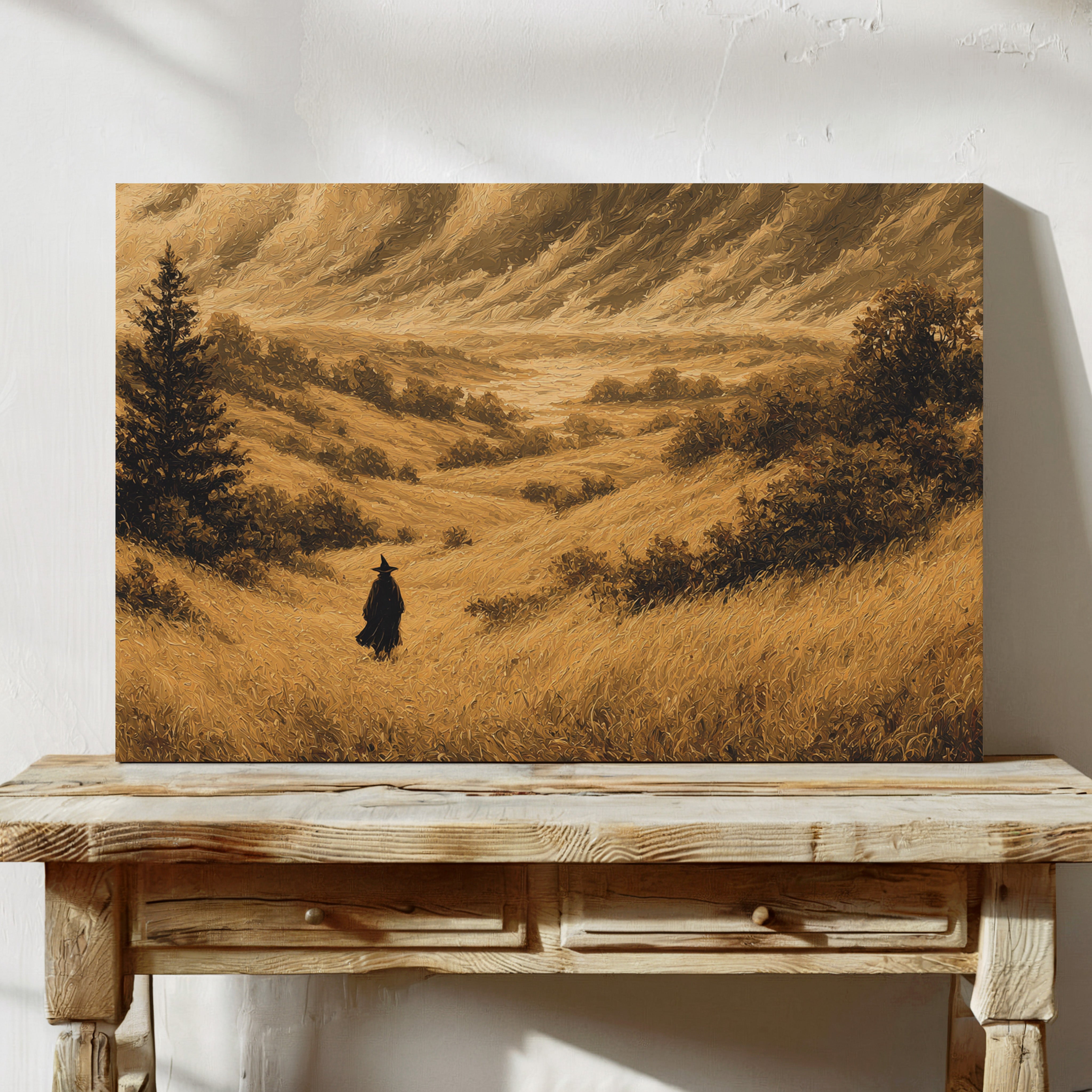 Wandering Through Golden Fields