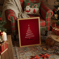 Dancing Lines Paint Christmas Magic