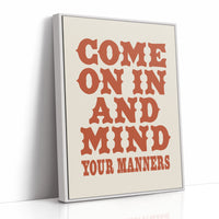 Mind Your Manners, Honey