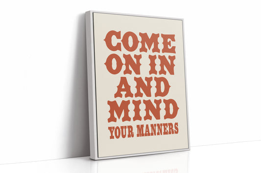 Mind Your Manners, Honey