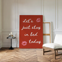 Lazy Sunday Wears Pink Kisses