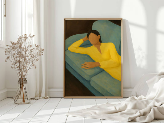 Sunlit Moments On Turquoise Velvet