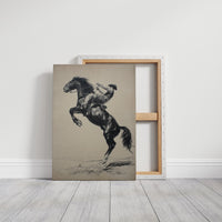 Wild Stallion Dances With Thunder