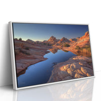 Red Rocks Mirror Desert Dawn