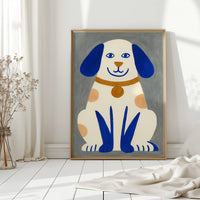 Blue Paws Paint A Happy Tale