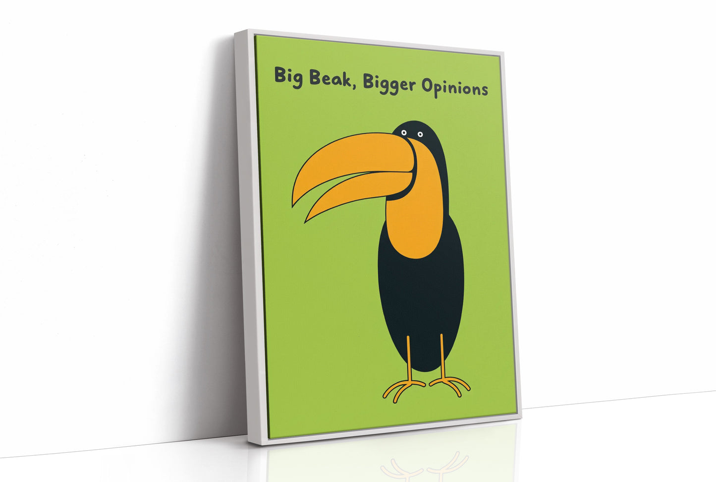 Big Beak, Bigger Opinions