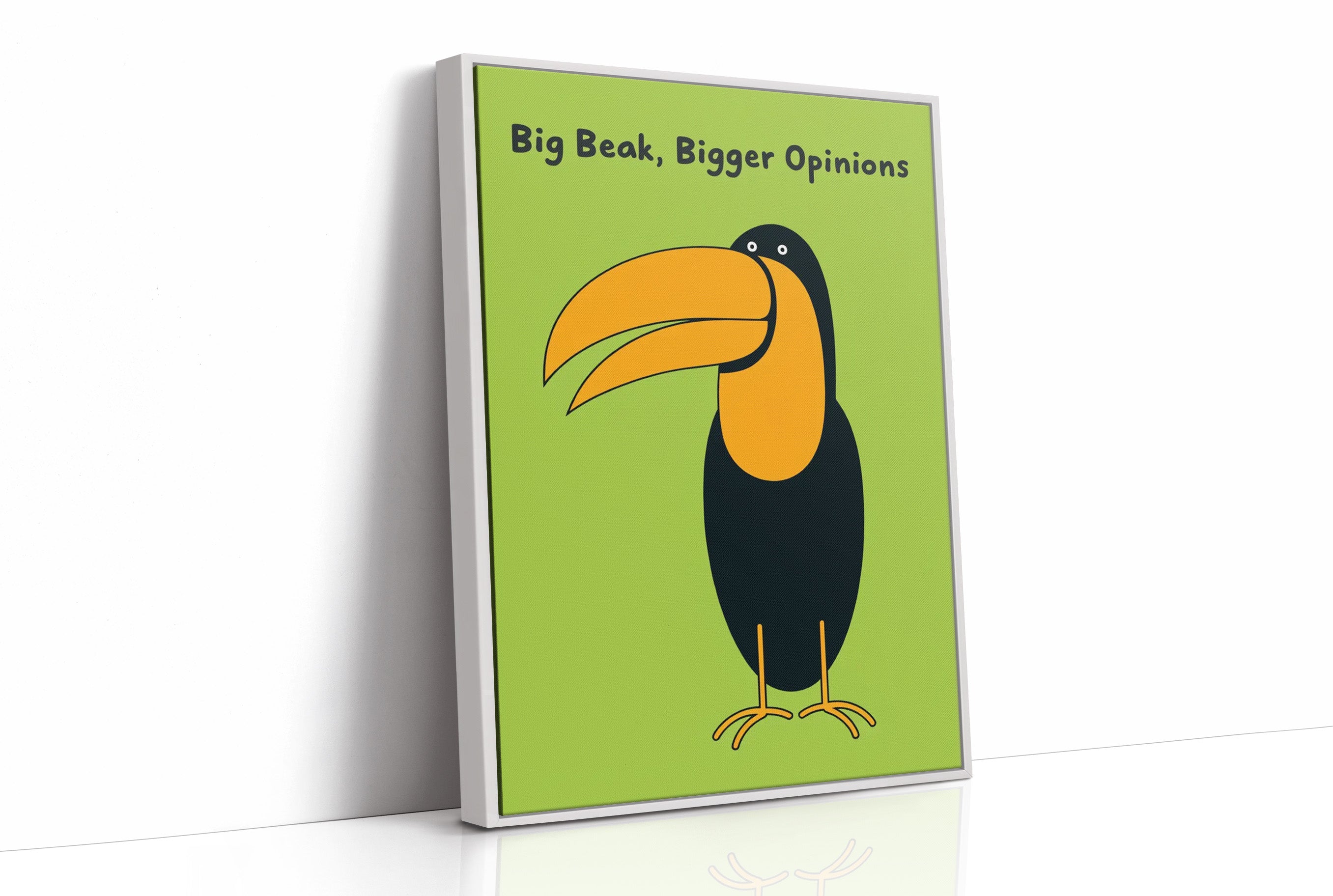 Big Beak, Bigger Opinions