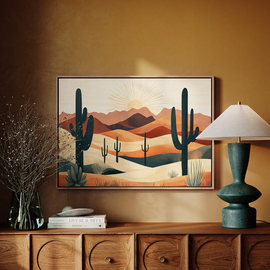 Desert Dawn Paints Ancient Stories