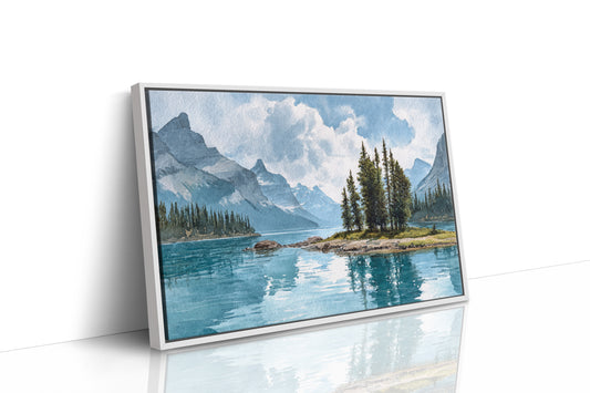 Alpine Waters Mirror Mountain Dreams