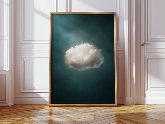 A Single Cloud in Emerald Light