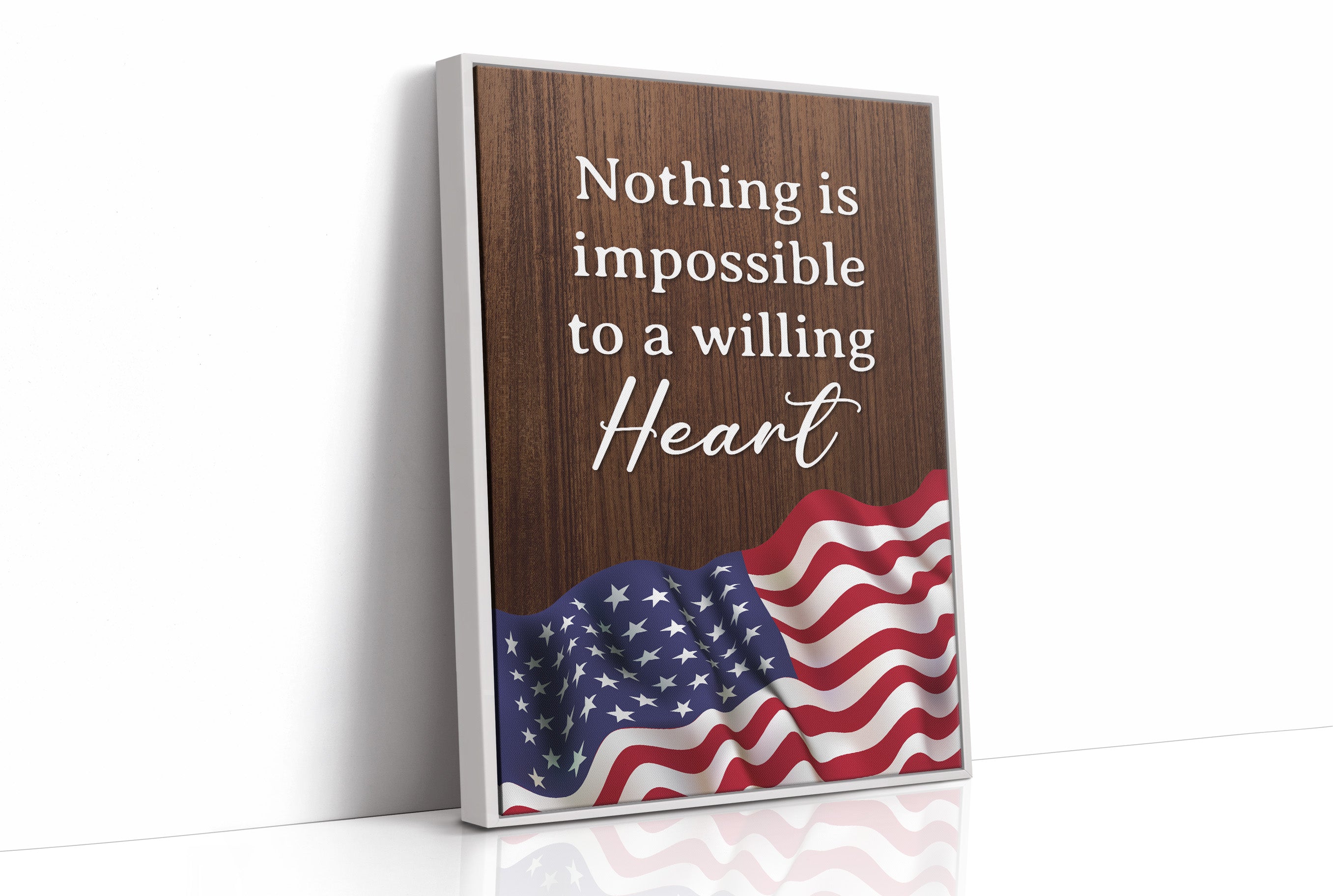 Nothing Is Impossible to a Willing Heart