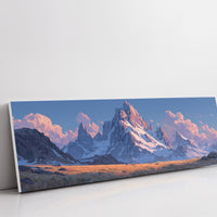 Majestic Alpine Mountain Landscape