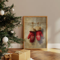Warm Mittens Tell Winter's Tale