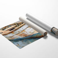 Weathered Hull Awaits The Tide