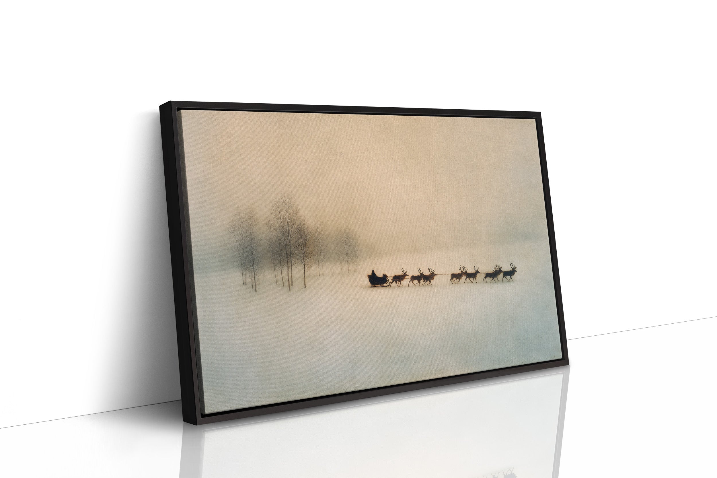 Northern Journey Through Winter Mist