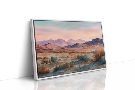 Dawn Paints The Desert's Wild Heart