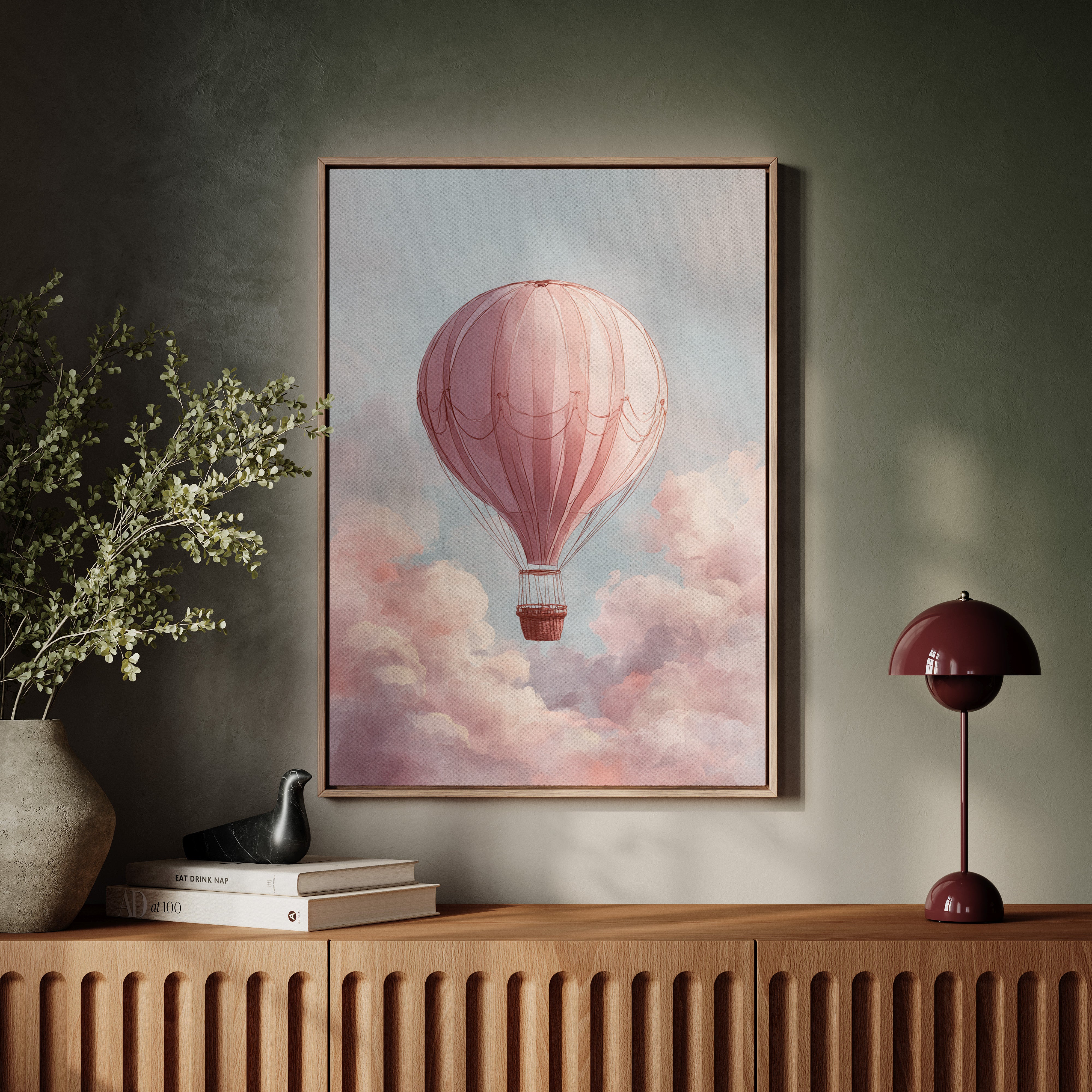 Afloat Among Cotton Candy Skies