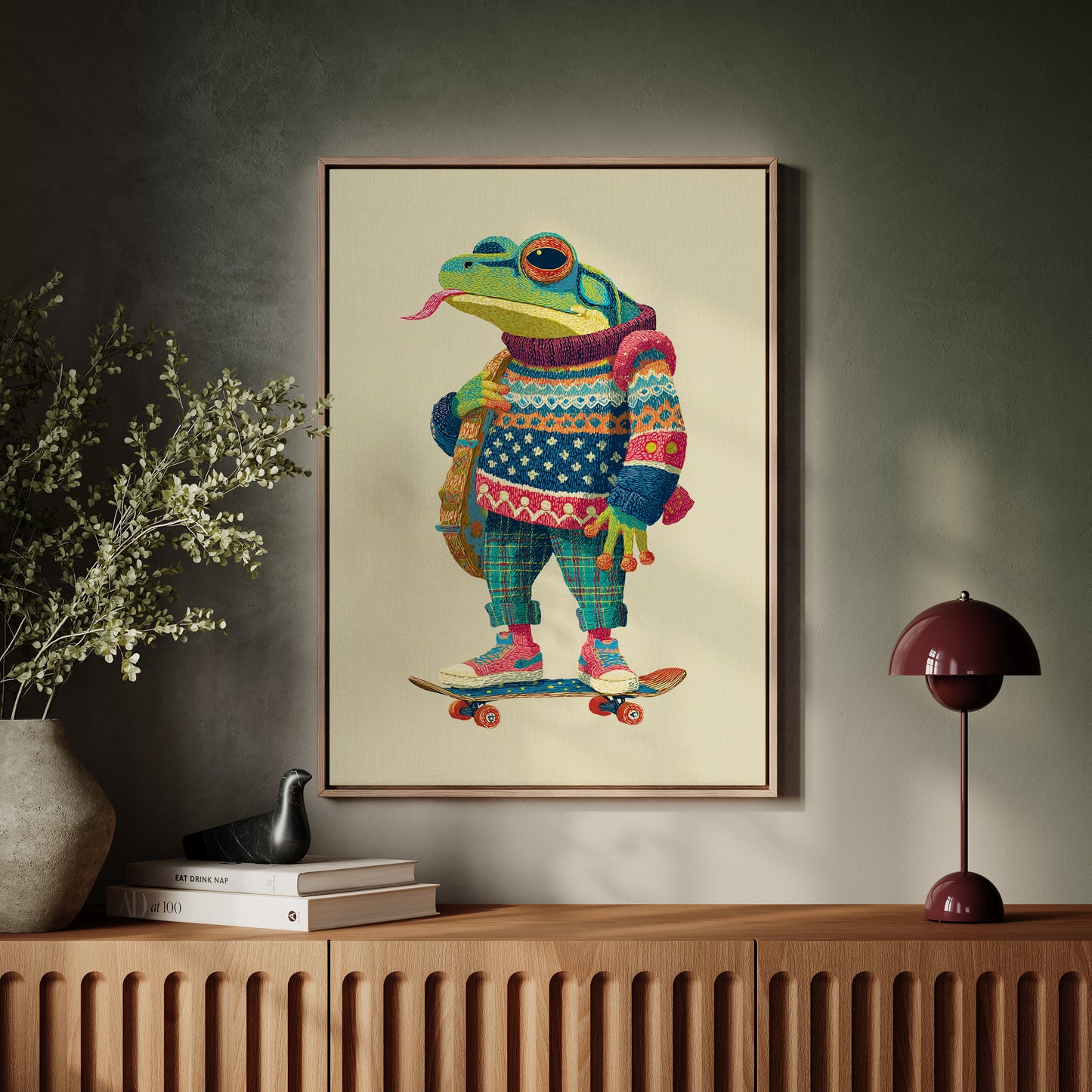 A Skateboarding Tale of Color
