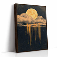 Moonlight Bleeds Through Clouds