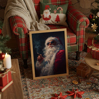 Rebel Claus Takes A Smoke Break