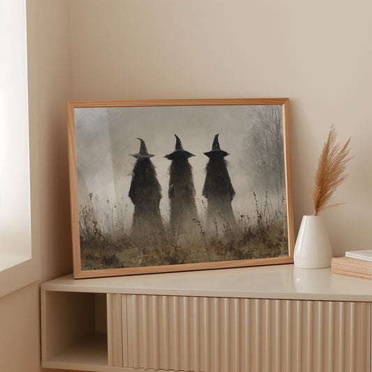 Three Figures in the Mist