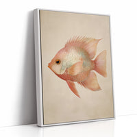Coral Reef Nobility: Portrait in Blush