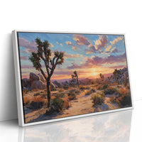 Sunset Ignites Joshua Tree's Soul