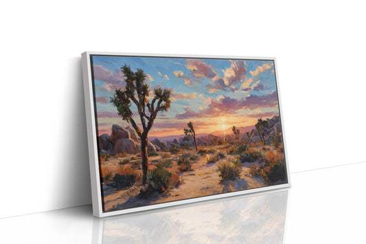 Sunset Ignites Joshua Tree's Soul