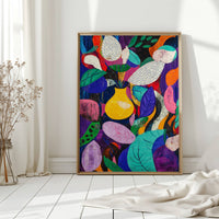 Yellow Vase Dances With Color