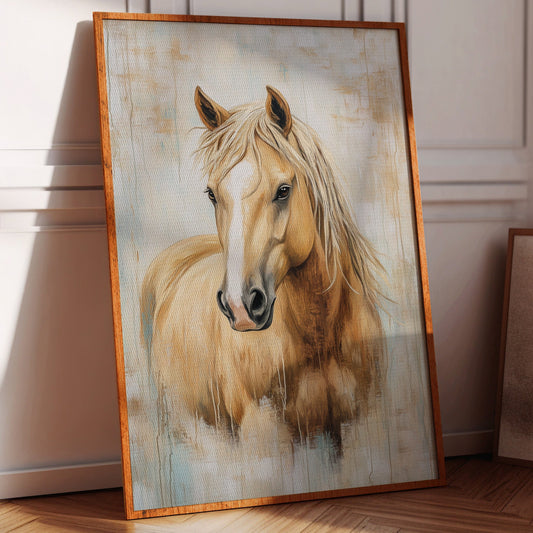 Palomino Gaze: Golden Spirit
