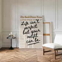 Headlines Dance Through Morning Light
