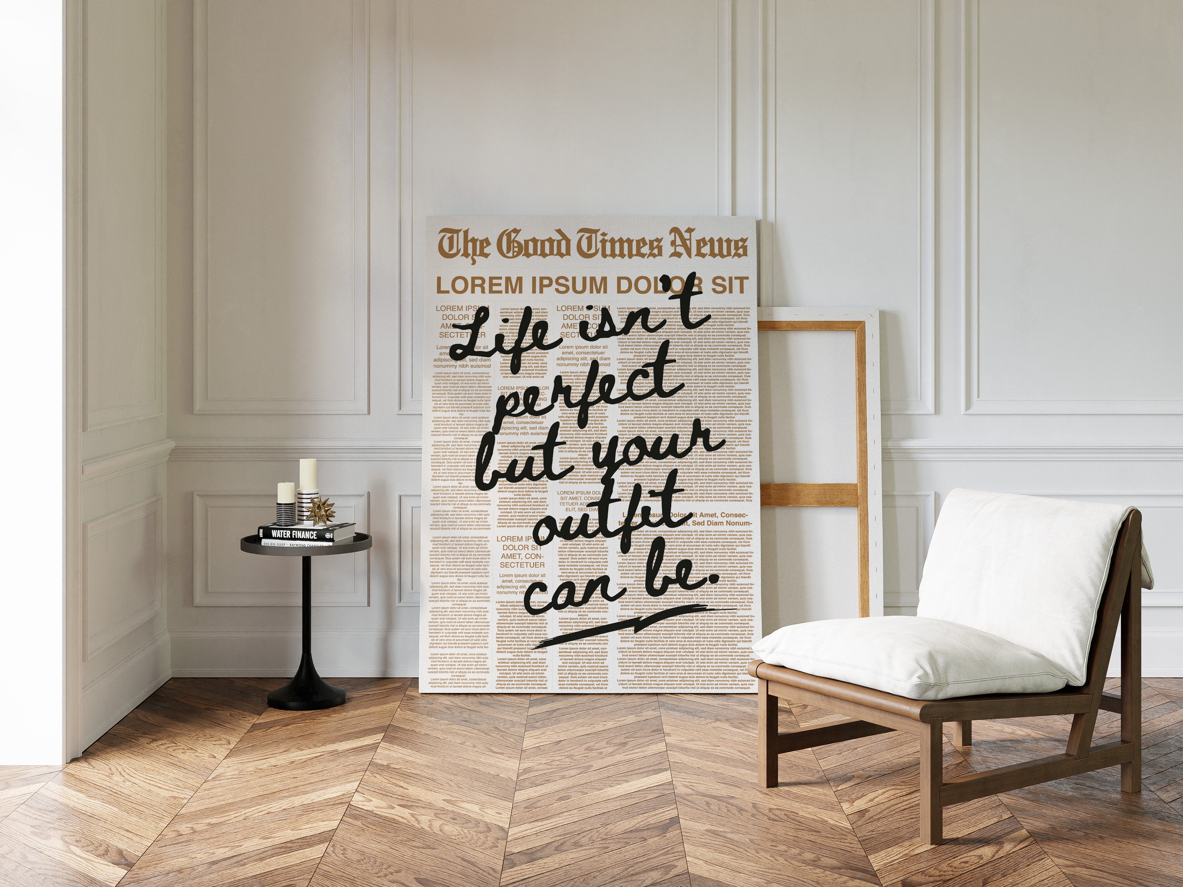 Headlines Dance Through Morning Light