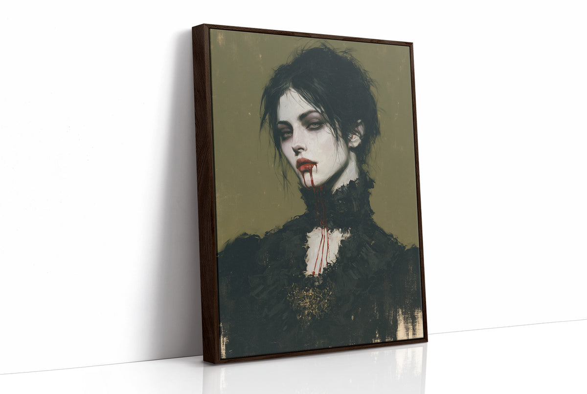 Blood on Porcelain Skin