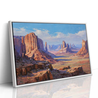 Monoliths Dance Under Desert Light